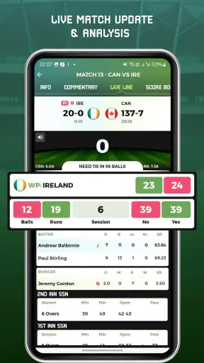 Cricket Magic Line screenshot