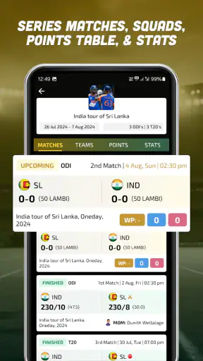 Cricket World 777 - Live Line screenshot