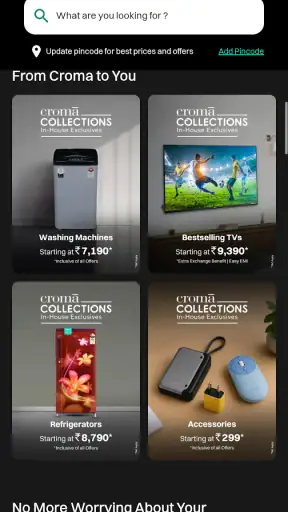 Croma - Online Shopping App screenshot