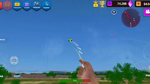 CS Kite India VS Pakistan पतंग screenshot