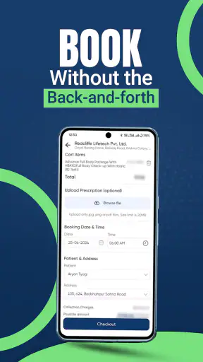 Curelo - Lab Test Booking screenshot
