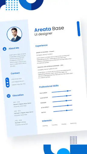 CV maker screenshot