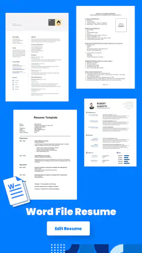 CV maker screenshot