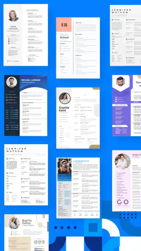 CV maker screenshot
