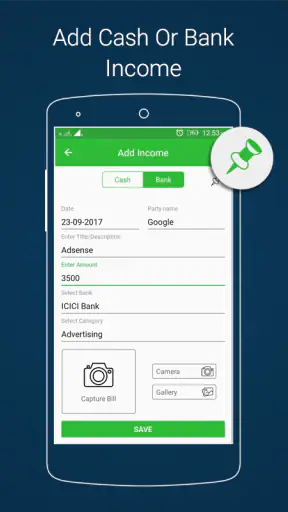 Daily Income & Expense Book screenshot