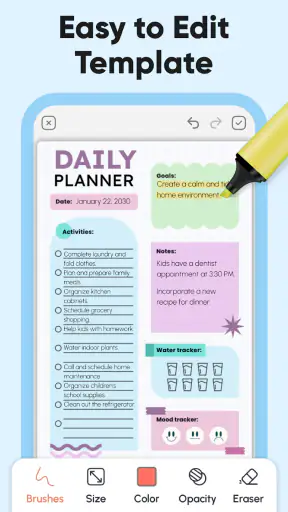 Daily Planner and Journal screenshot
