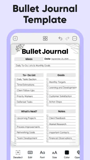 Daily Planner and Journal screenshot