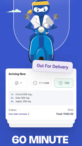 DavaNinja - Medicine Delivery screenshot