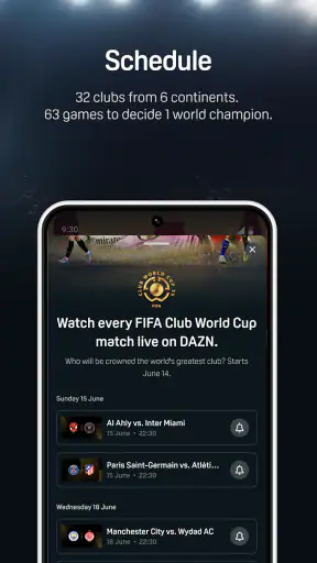 DAZN - Watch Live Sports screenshot
