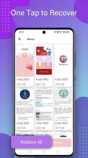 Deleted Photo Recovery App screenshot