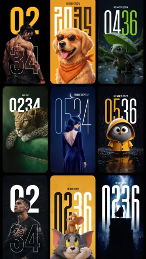 Depth Clock Wallpapers screenshot