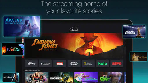 Disney+ screenshot