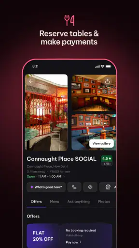 District: Movies Events Dining screenshot