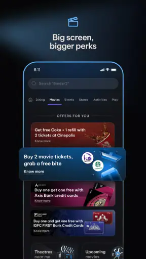 District: Movies Events Dining screenshot
