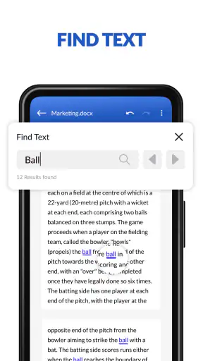 DOCX Editor: PDF, DOC, XLSX screenshot