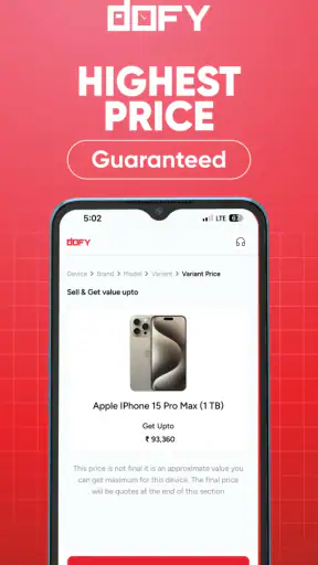 DOFY - Sell old phones screenshot