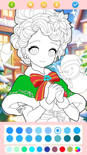 Doll Color: Princess Coloring screenshot