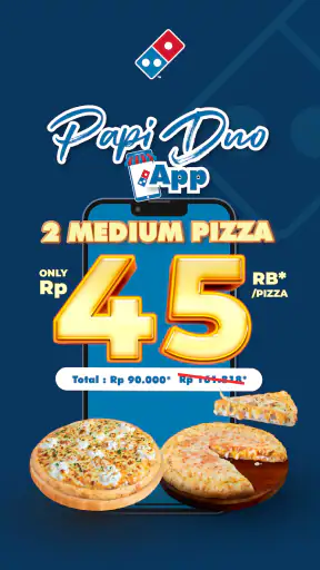 Domino's Pizza Indonesia screenshot