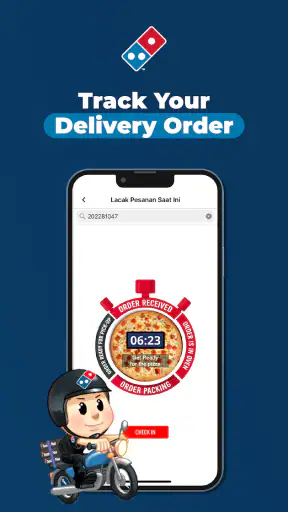 Domino's Pizza Indonesia screenshot