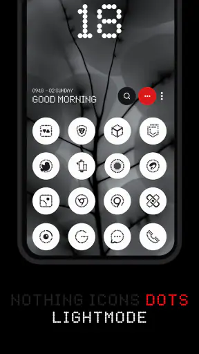 Dots : Nothing Icon pack screenshot