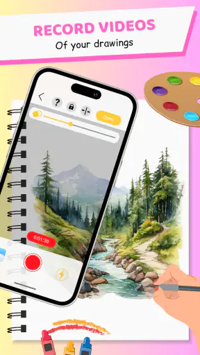 Draw anime - एआर ड्रॉइंग ऐनिमे screenshot