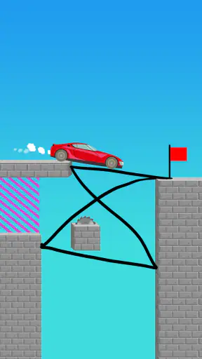 Draw Bridge Puzzle: Brain Game screenshot