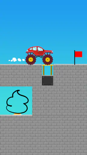 Draw Bridge Puzzle: Brain Game screenshot