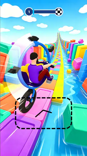 Draw Monowheel 3D screenshot