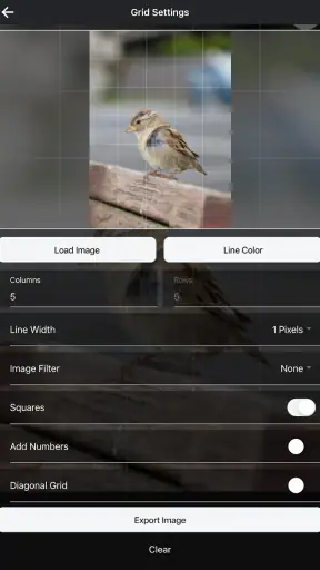 Drawing Grid screenshot
