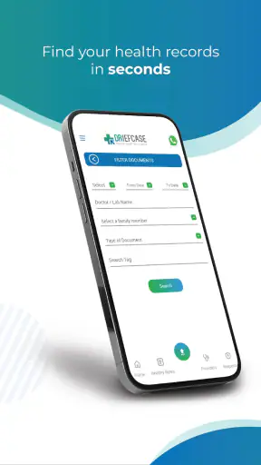 Driefcase ABHA, Health Records screenshot