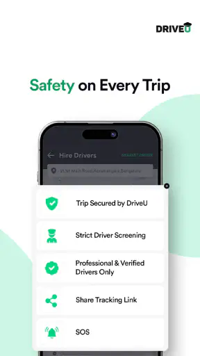DriveU: Drivers & Car Services screenshot