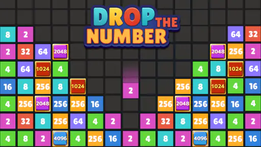 Drop The Number® : Merge Game screenshot