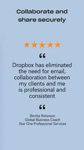 Dropbox: Files & Cloud Storage screenshot