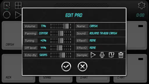 Drum Machine - Pad & Sequencer screenshot