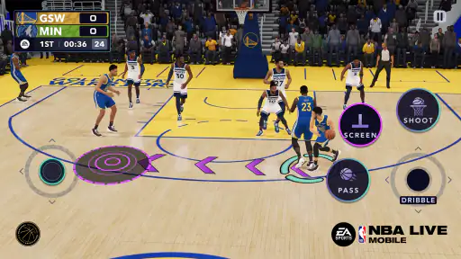 EA SPORTS™ NBA LIVE Mobile screenshot