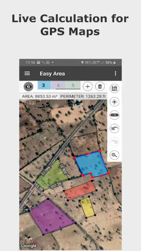 Easy Area : Land Area Measure screenshot