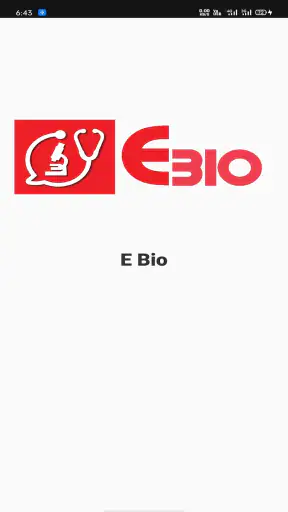 EBio App screenshot