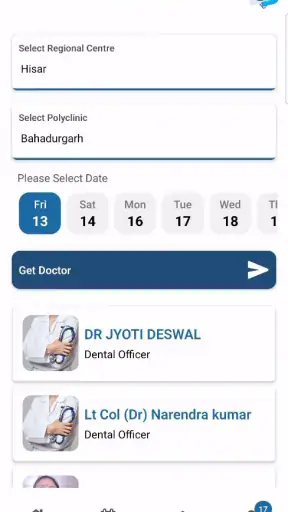 ECHS Beneficiaries App screenshot
