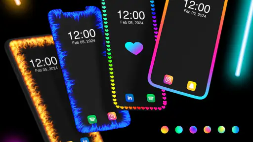 Edge Lighting: LED बॉर्डरलाइट screenshot