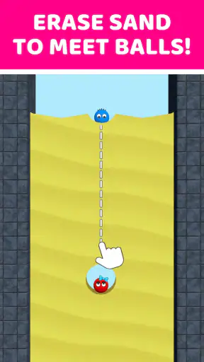Erase Sand - Lucky Balls screenshot