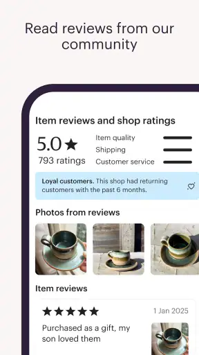 Etsy: A Special Marketplace screenshot