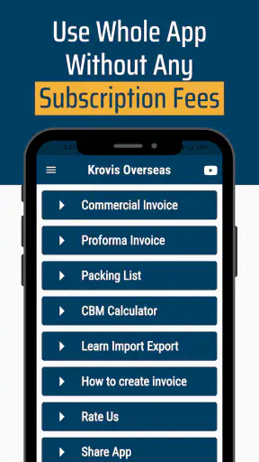 Export Invoice Maker screenshot