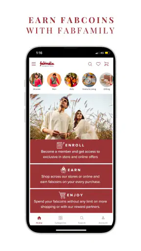 Fabindia screenshot