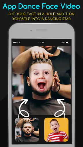 Face Video - App Dance Face screenshot