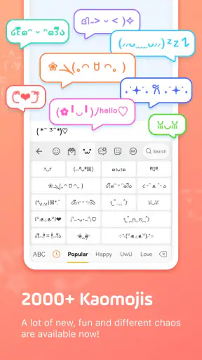 Facemoji AI Emoji Keyboard screenshot