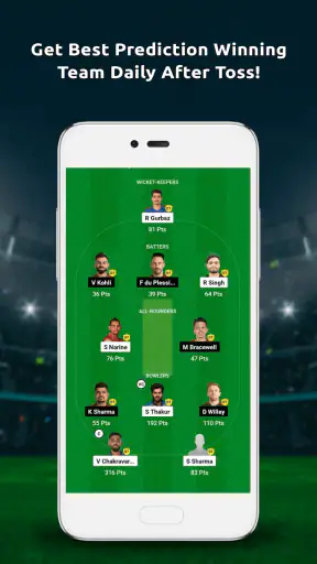 Fantasy Team Prediction 11 Pro screenshot