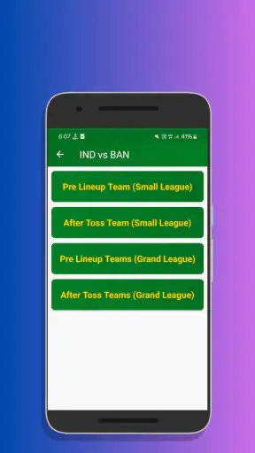 FantasyGlory: GL, SL, H2H Team screenshot