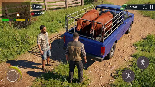 Farm Animal Cargo Truck Games screenshot