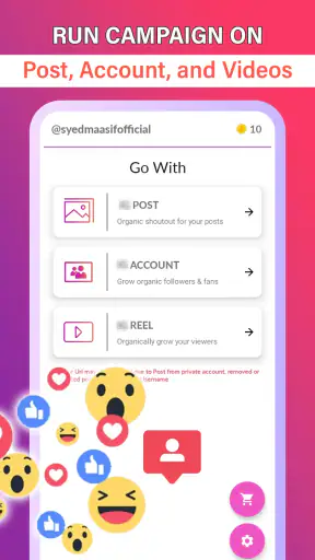 Fast Followers & Real Likes screenshot