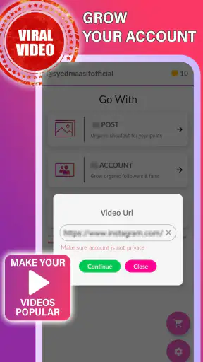 Fast Followers & Real Likes screenshot